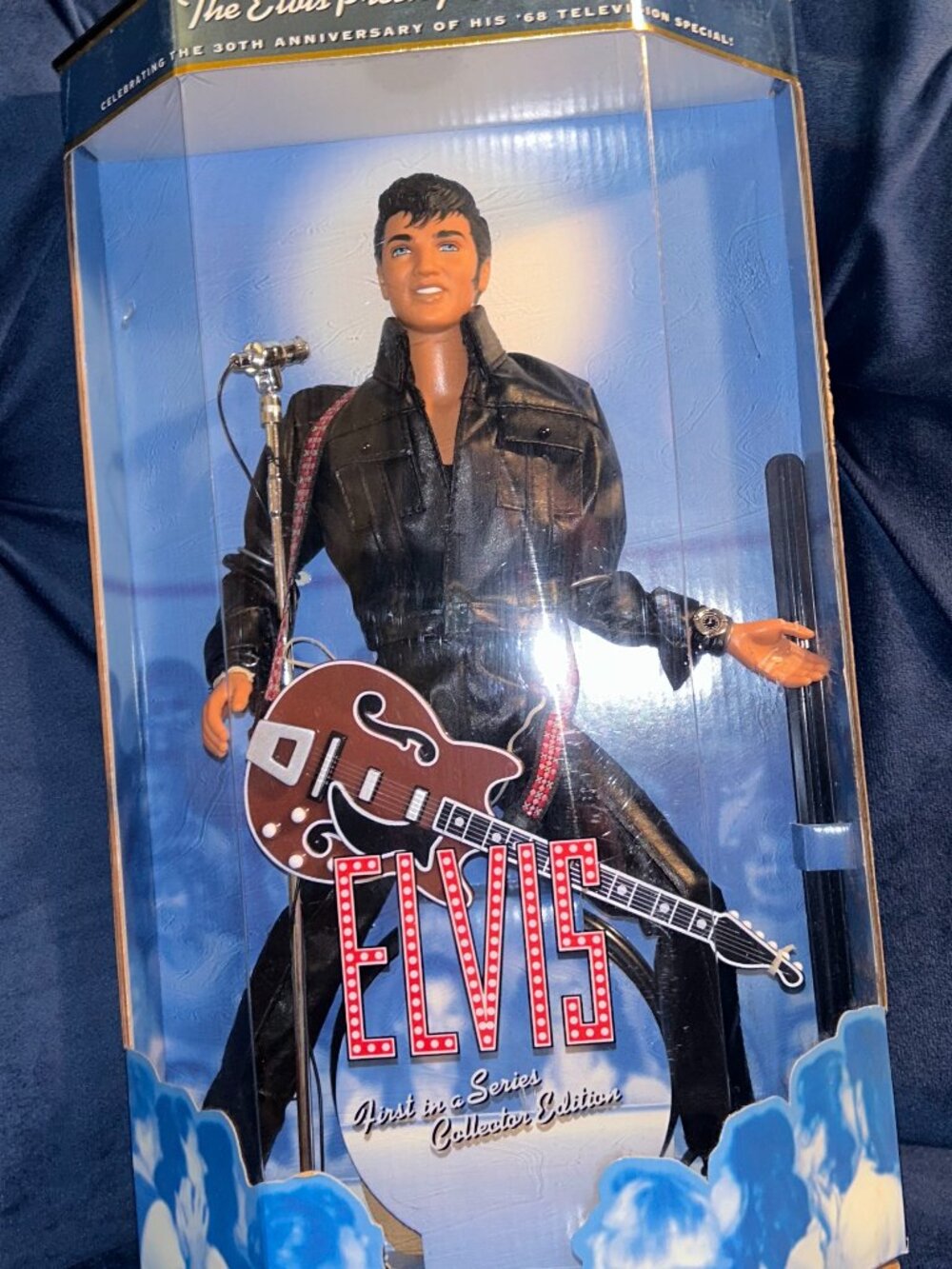 Elvis Presley 30th Anniversary 1968 Comeback Special Doll
